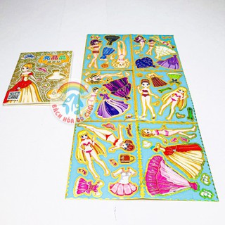Hình Dán Công Chúa 💖𝑭𝑹𝑬𝑬𝑺𝑯𝑰𝑷💖 Sticker Dán - Bé Gái