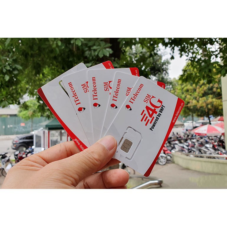 Sim 4G Itelecom  MAY77 - 77K/tháng có 3Gb/ngày