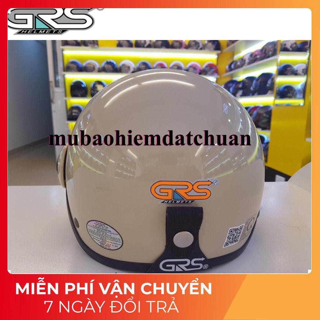 [ SHOPEE ] MŨ BẢO HIỂM 1/2 ĐẦU GRS CHÍNH HÃNG - A33 KÍNH