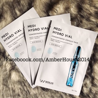 Mặt nạ phục hồi da Medi Hudro Vial Concentrated Ample Wonjin