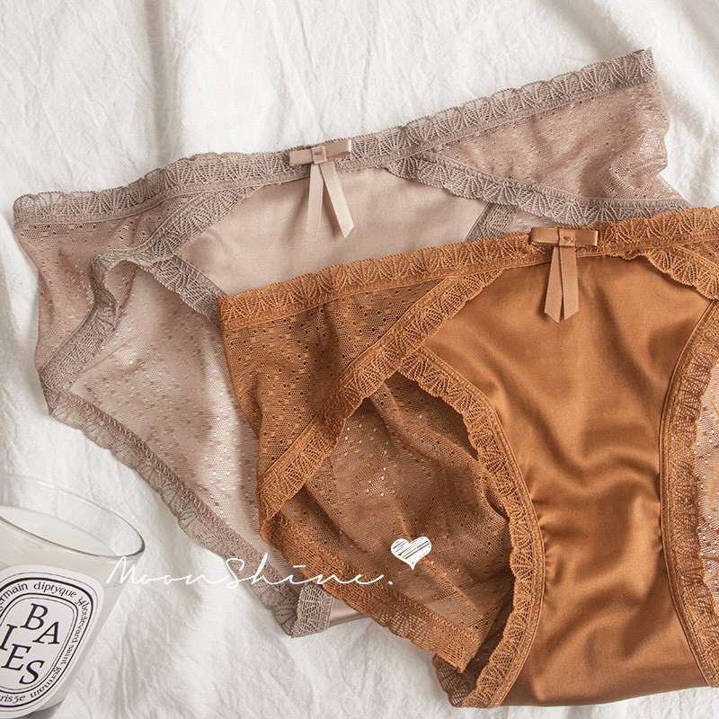 Quần lót lụa ren bi , quần lót nữ cao cấp - Ami chuyên sỉ | BigBuy360 - bigbuy360.vn