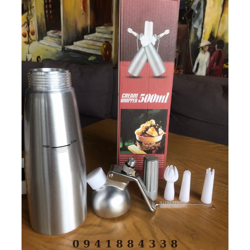 Bình Xịt Kem Tươi Cream Whipper MOSA