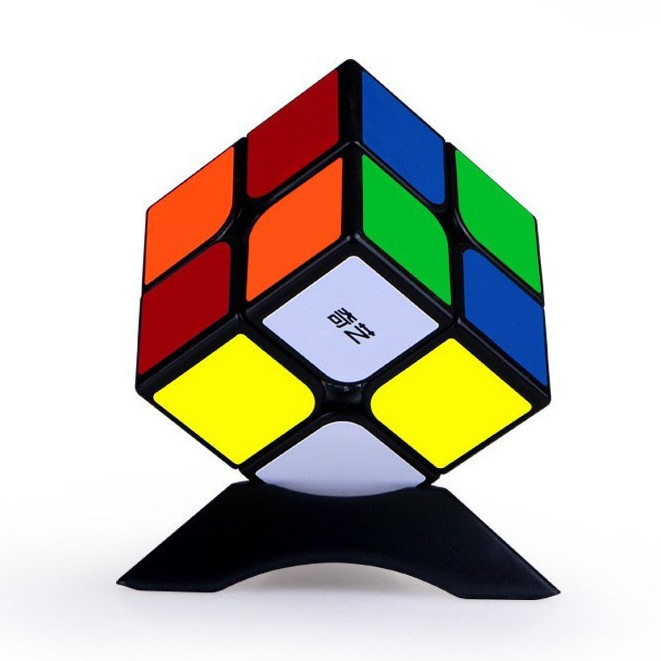 Rubik giá rẻ Qy QiDi W 2x2 Viền đen QY22D (Black)