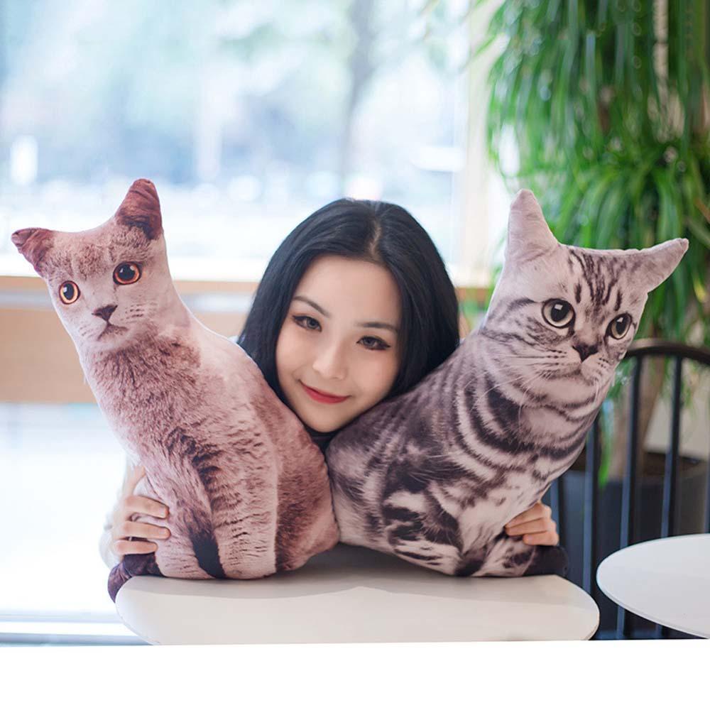 Gối Ngủ Hình Mèo Dễ Thương Dùng Trang Trí Nhà Cửa