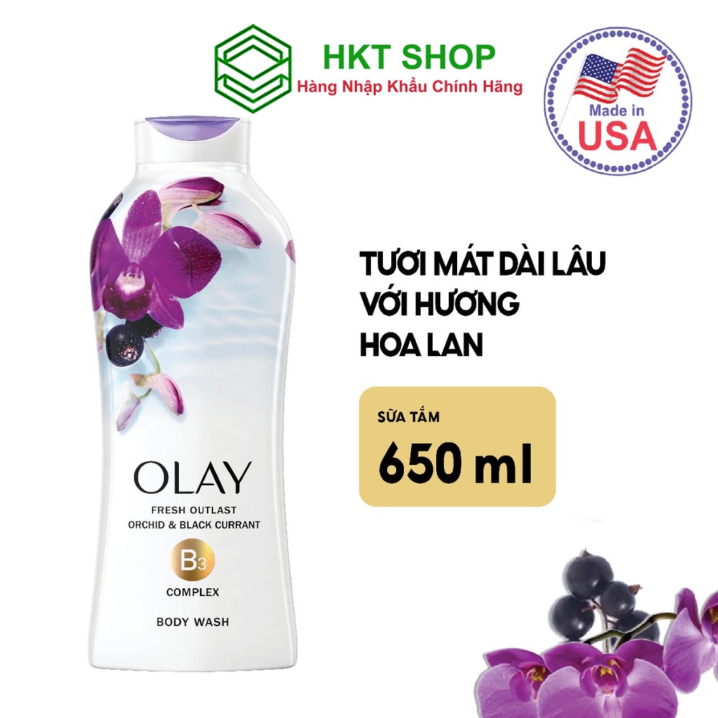 [USA] Sữa tắm Olay Mỹ 650ml - HKT Shop