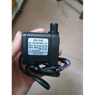 Máy bơm nước 7w máy bơm quạt điều hoà 7w Motor quạt hơi nước sục bể cá 4.7