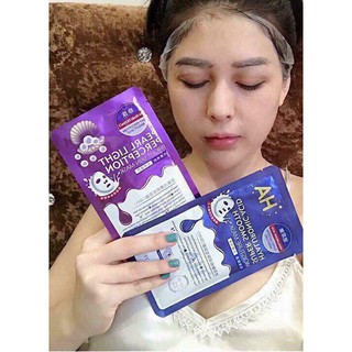(kbkb)[Hộp 20 Miếng] Hộp Mặt Nạ HA Xanh Tím MayCreate