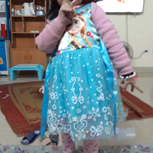 Combo váy elsa cho bé