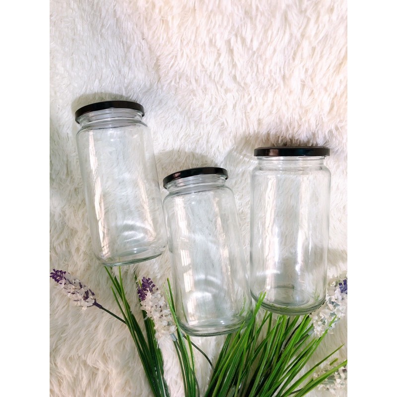 Bình thủy tinh nắp nhôm 1000 mL