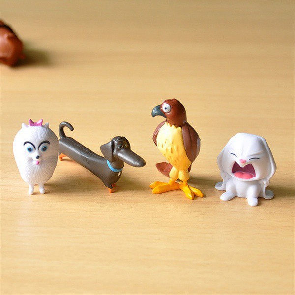 Mô hình nhân vật phim đẳng cấp thú cưng mini xinh xắn