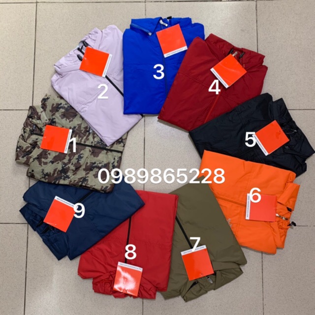 XẢ KHO ÁO GIÓ 2 LỚP NORTH FACE