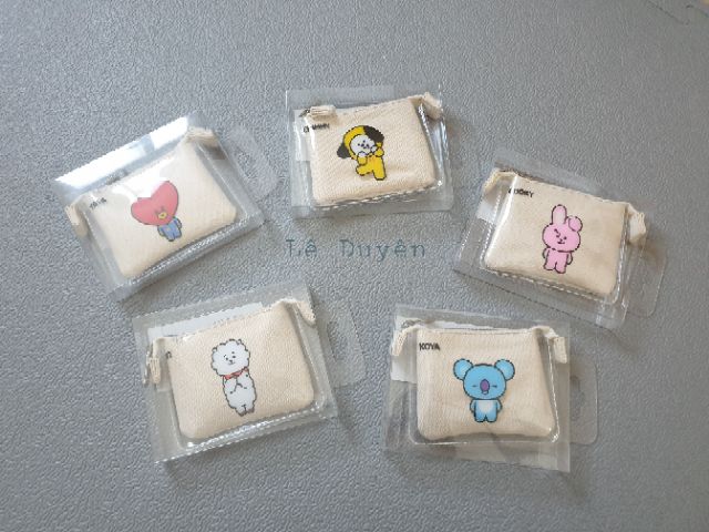 Ví size mini BT21.