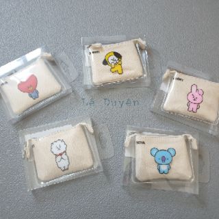 (HÀNG CÓ SẴN) Ví size mini BT21.