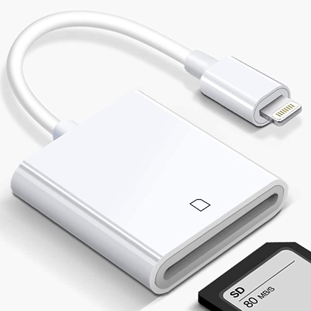 Đầu Đọc Thẻ Nhớ SD Cho IPhone IPad (USB 3.0 / 2.0)