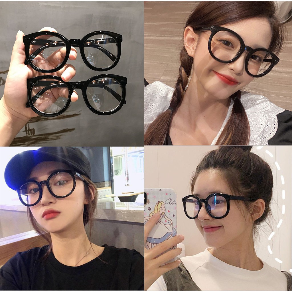 Kính mát gọng tròn Hàn Quốc dễ thương năng động KM15