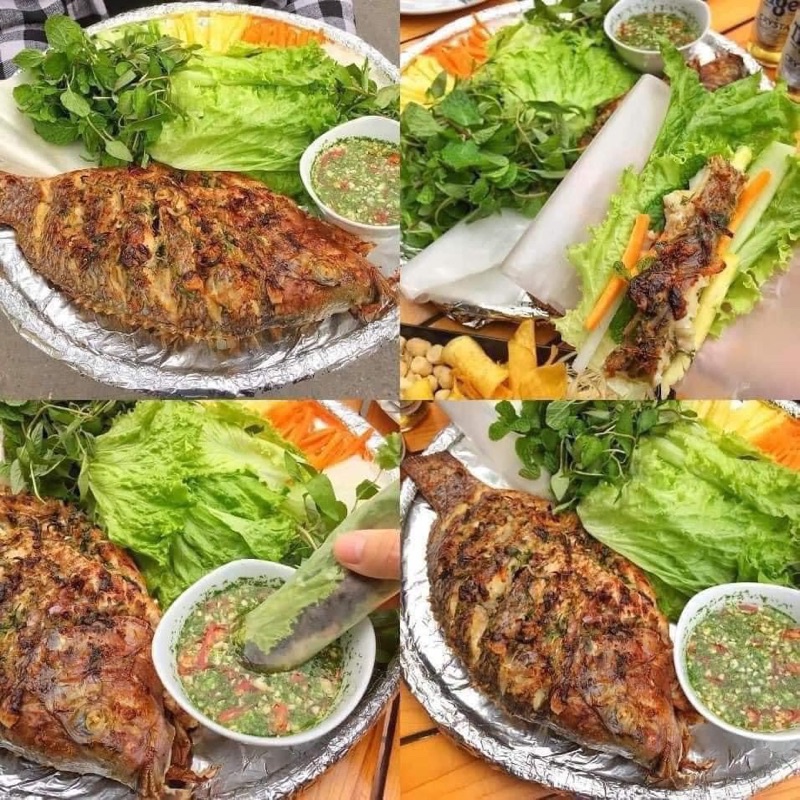 cá nướng của người Thái ở Điện Biên ( cá nướng Tây Bắc)  thơm ngon