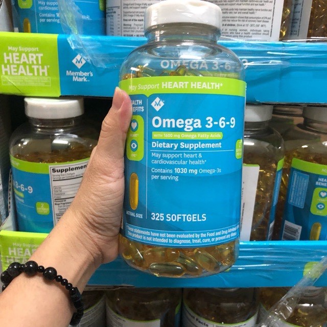 Viên uống Omega 369 Của Mỹ 325 viên