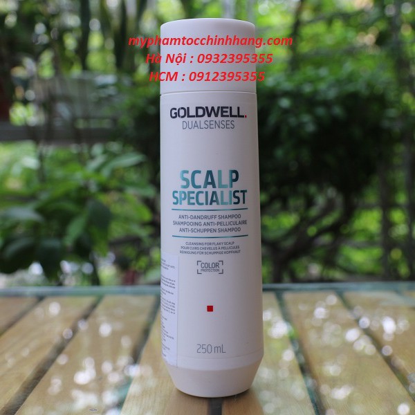 Dầu gội trị da đầu dầu Goldwell Deep cleansing shampoo 250ml