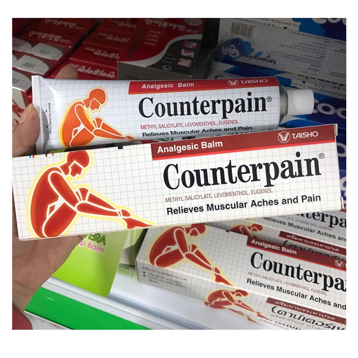 Cao xoa bóp Counterpain Thái Lan (xoa bóp nóng) 120g