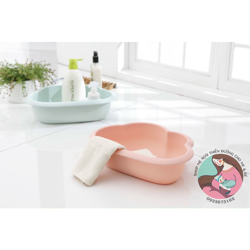 Chậu Rửa Mặt Hình Đám Mây Cho Bé