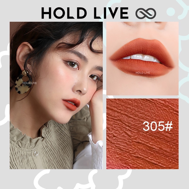 [Có sẵn] Hold Live Ice Stick Lip - Son kem lì nội địa trung Hold Live HL485 [Hàng Auth - Chọn màu] Combo