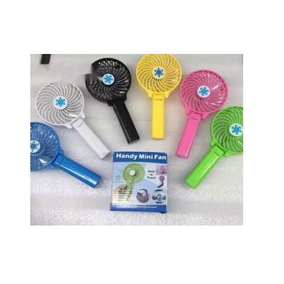 Quạt Mini Cầm Tay 3 Tốc Độ, Gấp Gọn Được (handy mini fan) - màu ngẫu nhiên