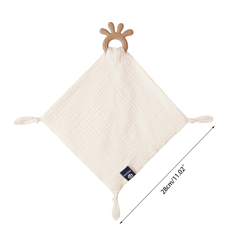 Khăn Tắm In Chữ Must Haves Dễ Thương Dùng Làm Quà Tặng Cho Bé