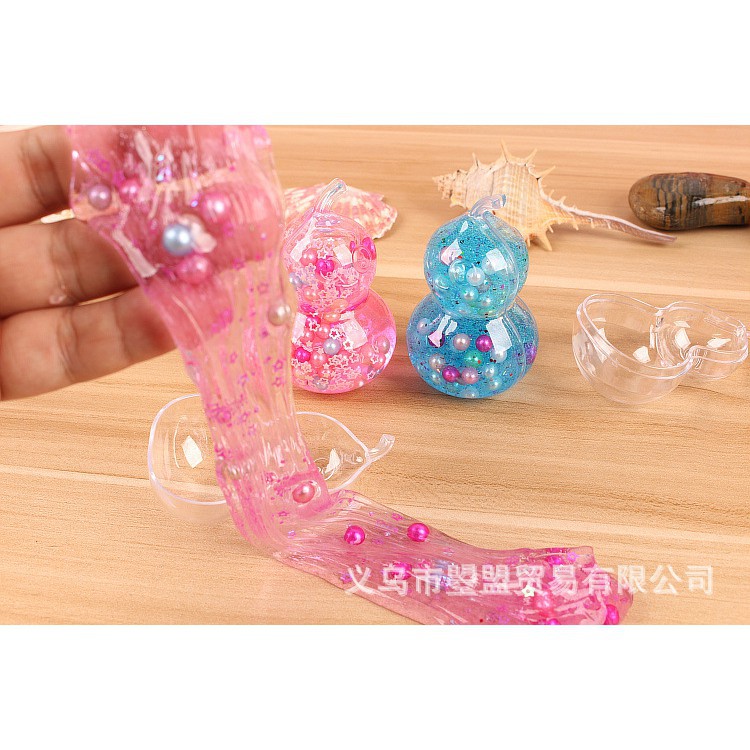 Slime chất nhờn ma quái  HỒ LÔ NGỌC TRAI gudetama cực thích 3 bên