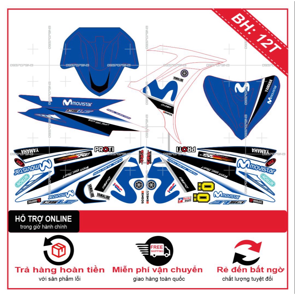 TEM RỜI EX 2011 MOVISTAR 2 -- SHIN DECAL 2