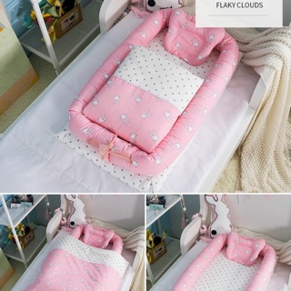 Set giường nôi vải cho bé