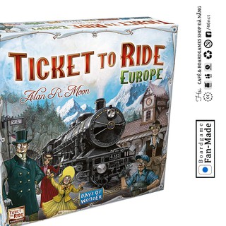 Bộ trò chơi Boardgame Ticket To Ride Europe