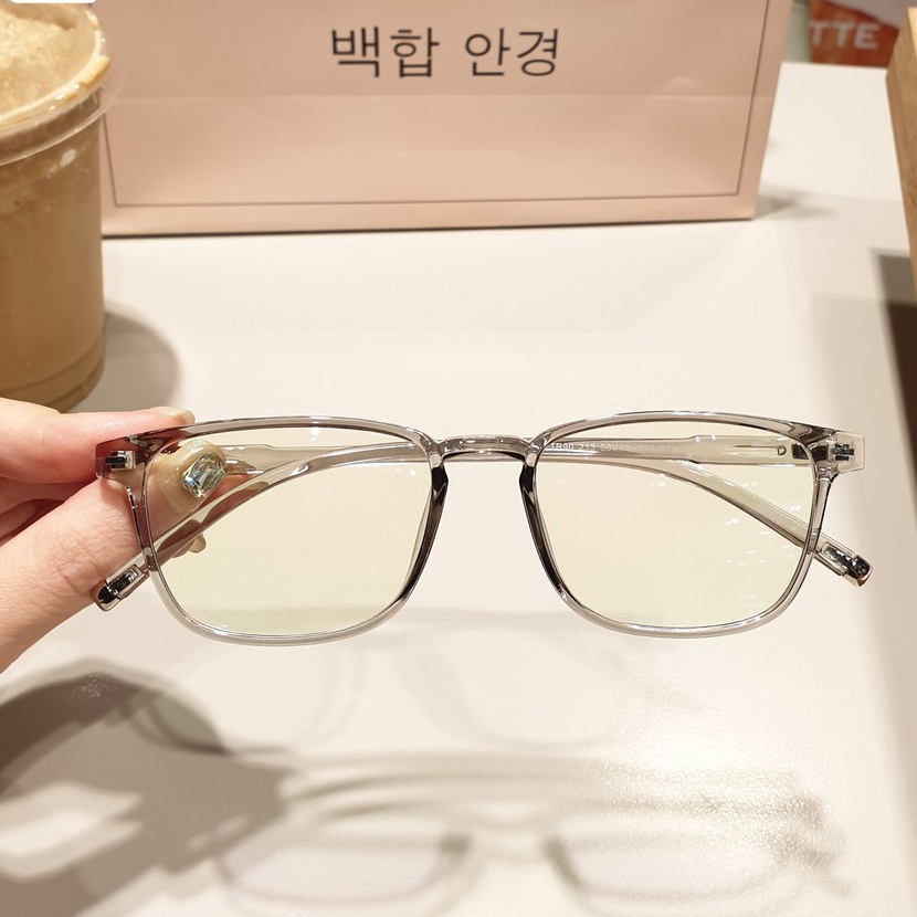 Gọng Kính Cận Nữ Hàn Quốc 213 Gọng Vuông Nhựa Dẻo Kính Cận Teen [Eyes of life]
