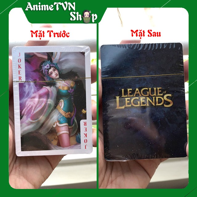 Bài tây 54 lá nhân vật game Liên Minh Huyền Thoại (League of Legends)