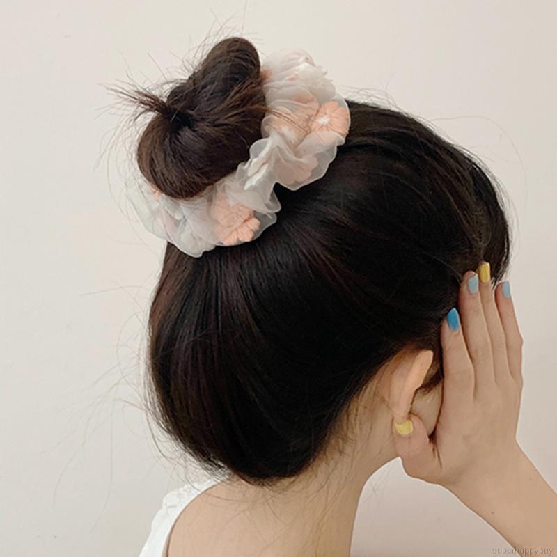 Kẹp Tóc Đính Hoa Phong Cách Hàn Quốc Xinh Xắn Cho Nữ