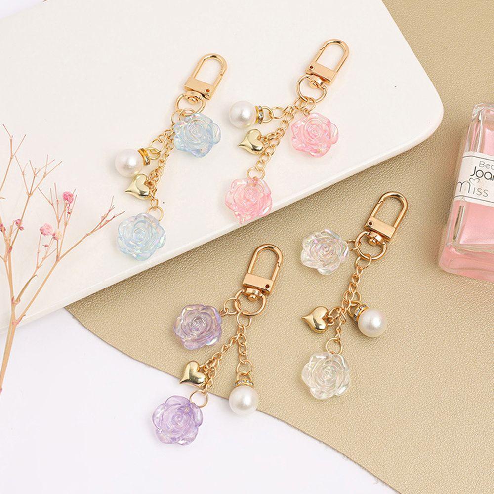 Móc Khóa Resin Hình Cô Gái Độc Đáo Sáng Tạo