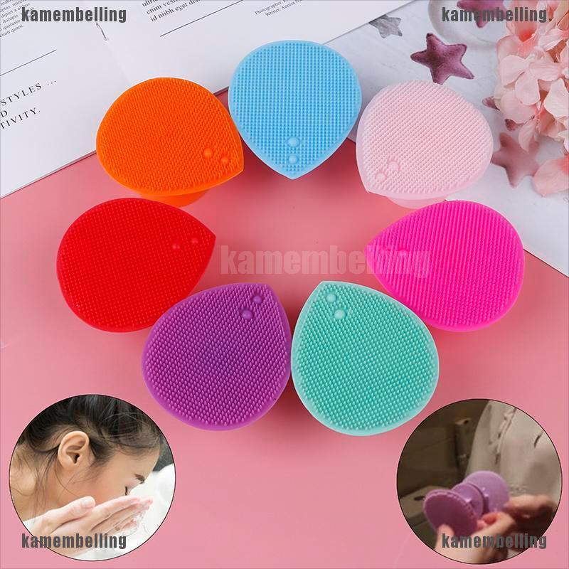 Cọ Rửa Mặt Tẩy Tế Bào Chết Bằng Silicone Tiện Dụng
