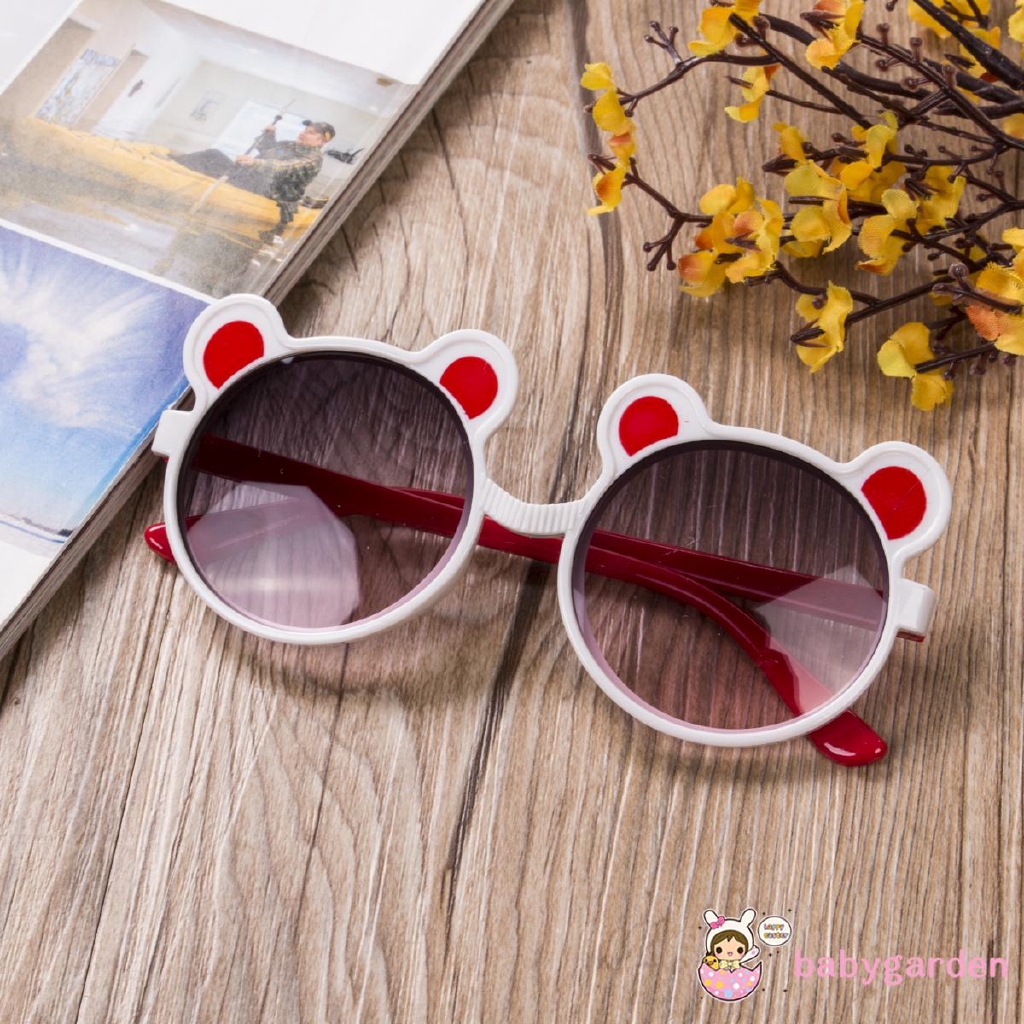 Kính Mát Hình Gấu Chống Tia UV Dễ Thương Dành Cho Bé