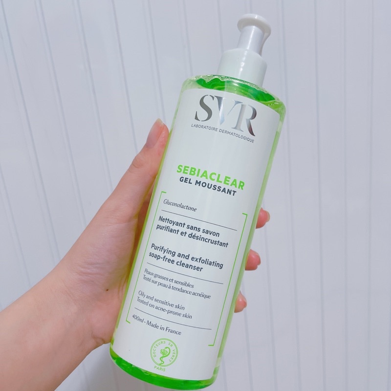 Sữa Rửa Mặt Cho Da Dầu, Mụn Sebiaclear Gel Moussant 400ml | BigBuy360 - bigbuy360.vn