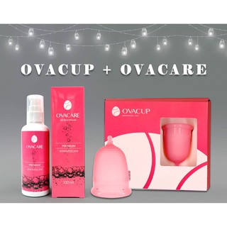 Combo cốc nguyệt san OVACUP & OVACARE (2)
