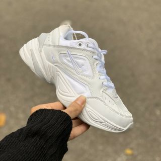 < FLASH SALE > VIDEO + ẢNH THẬT > GIÀY SNEAKER M2K THẤP CỔ FULL TRẮNG