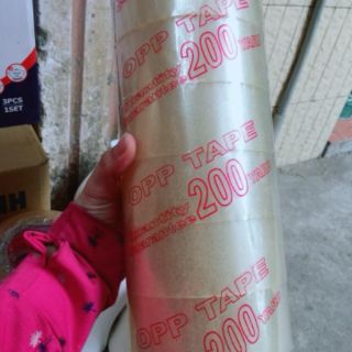 BĂNG KEO TRONG 200 YARD ĐỦ (1 cuộn)