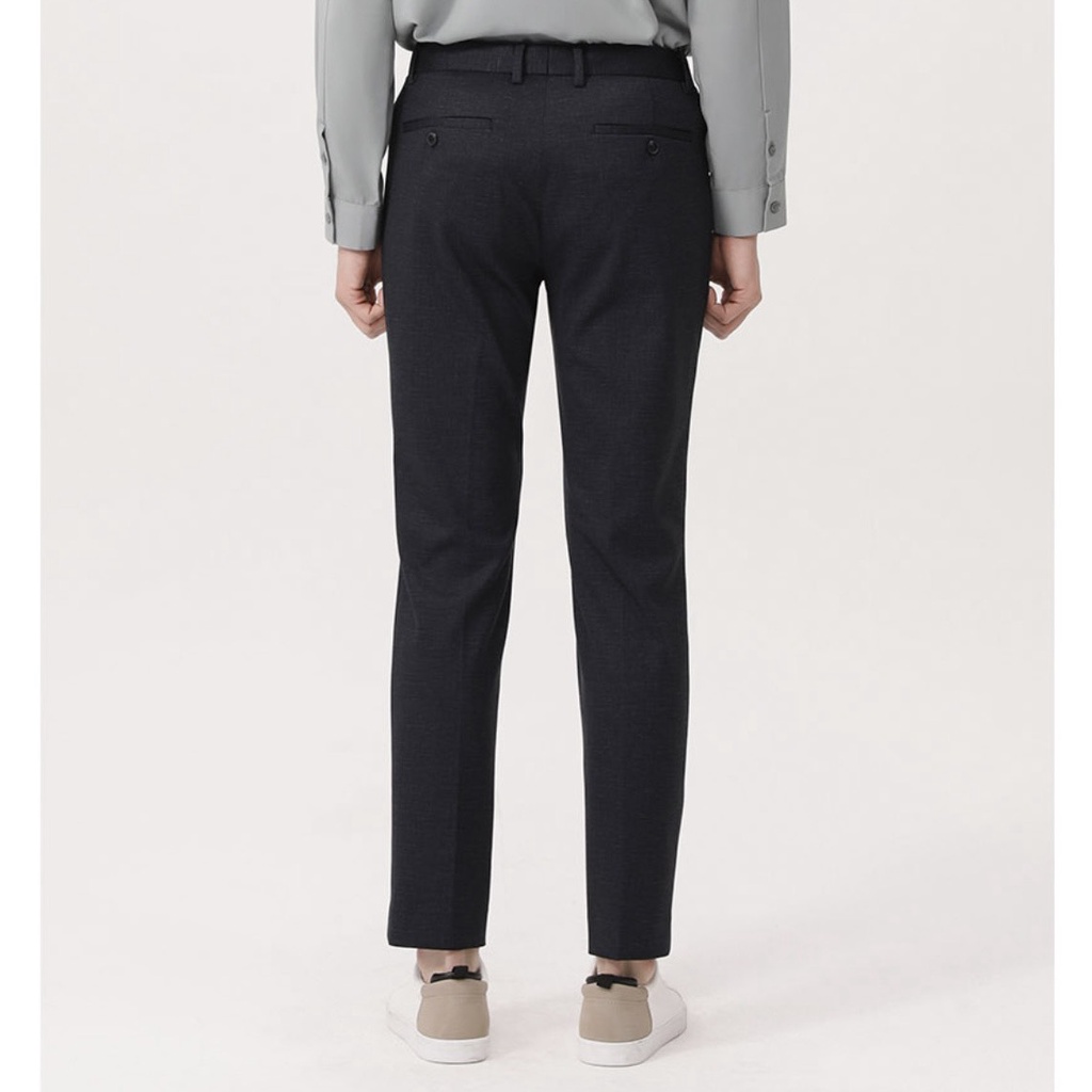 Quần âu nam Clride.n - 214M form Slimfit vải nano đũi chun cạnh hàng xuất xịn