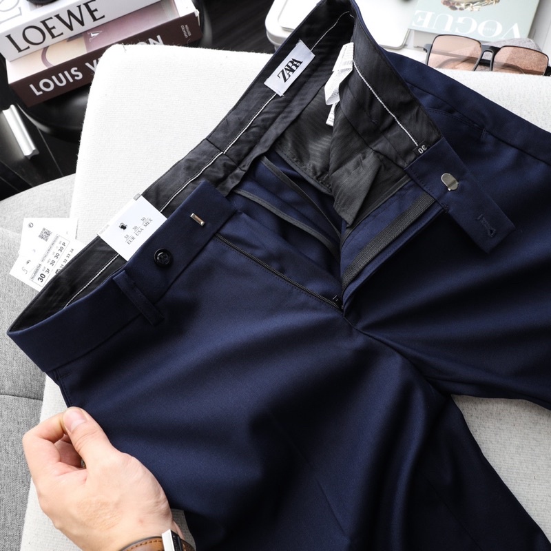 Quần tây nam Trousers men Zara From slim,vải âu cao cấp, quần âu công sở sang trọng,lịch lãm
