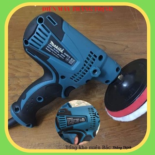 Máy chà nhám, đánh bóng Makita GV6010 mini total tròn rung cầm tay dùng cho ô tô, xe máy