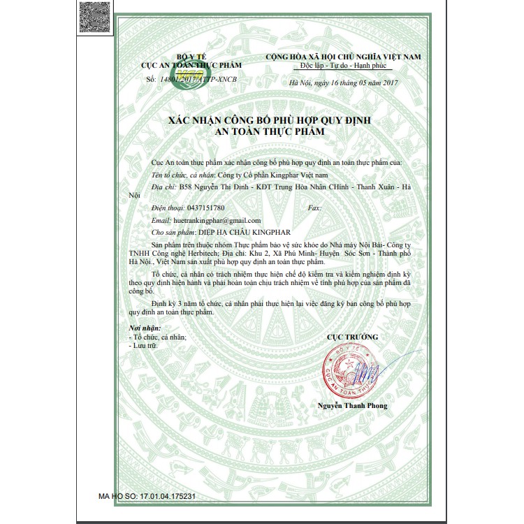 Diệp Hạ Châu Kingphar Tăng Cường Giải Độc Gan | Thế Giới Skin Care