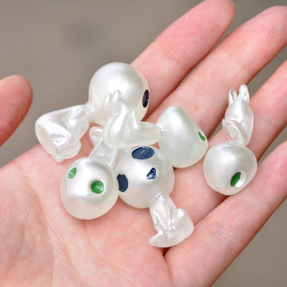 Mô hình nhân vật hoạt hình công chúa Mononoke phát sáng trong bóng tối