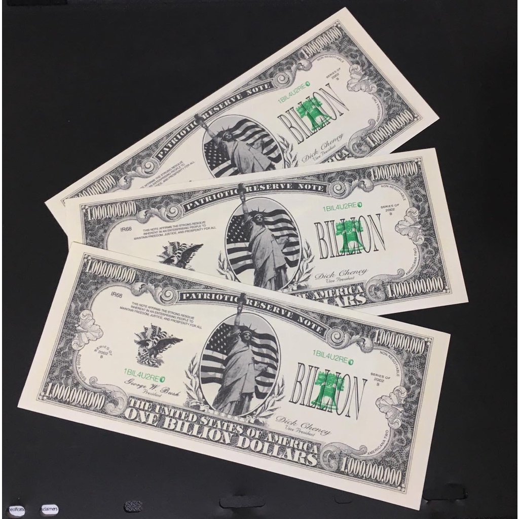 Tờ Lưu niệm 1 Tỷ USD