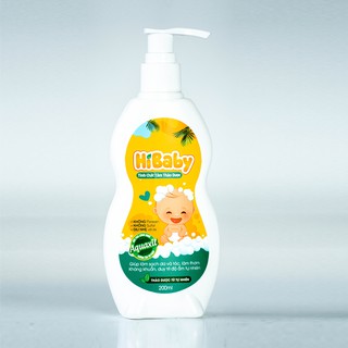 Tinh chất tắm thảo dược HI BABY - TẶNG 5 gói bột tắm trẻ em HI BABY-Công nghệ AQUXYL từ PHÁP - Chai 200ml