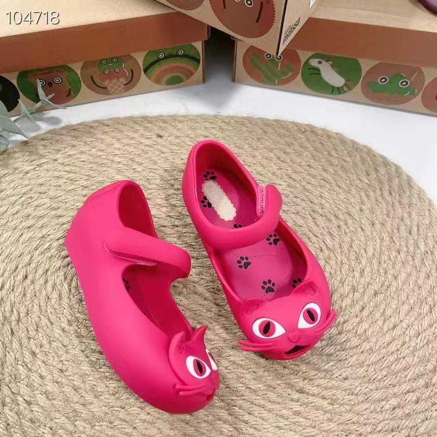Hot sale 2022Melissa children's Baotou summer casual Velcro jelly shoes
