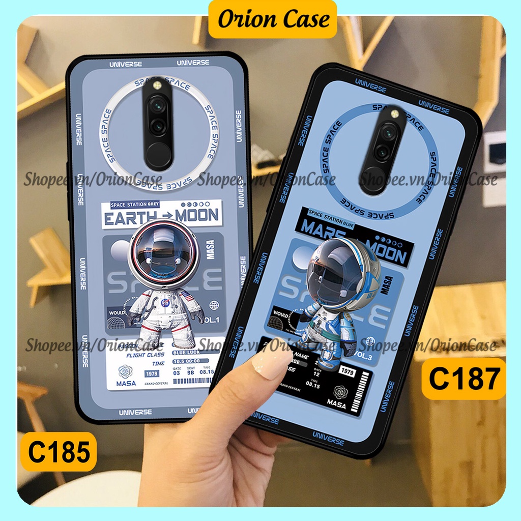 Ốp Xiaomi Redmi 8 in hình astronaut pro nasa, moutain cá tính.ốp lưng chống sốc.